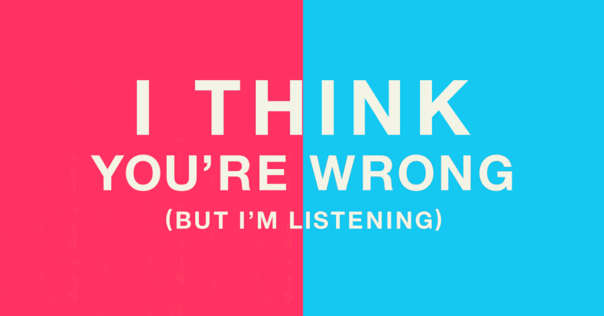 I think you're wrong, but I'm listening